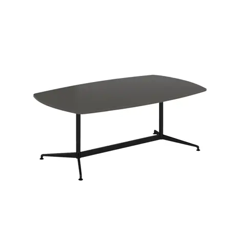Loft Barrel Table - 2000 - Single Frame - Black - Onyx Grey